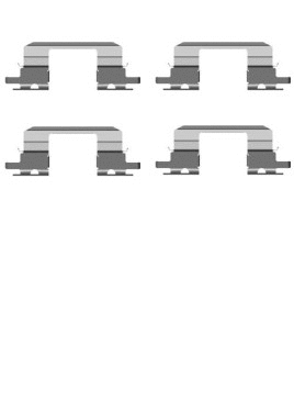 Accessory Kit, disc brake pad (VMK961)
