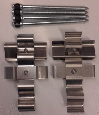 Accessory Kit, disc brake pad (LVMK1172)