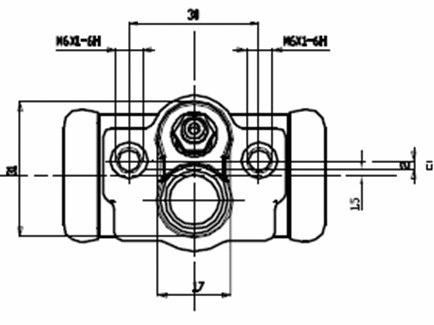 Wheel Brake Cylinder (VWC641)