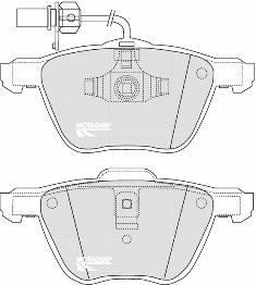 Brake Pad Set, disc brake (LVXL1043)