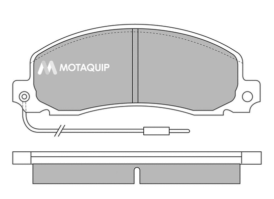 Brake Pad Set, disc brake (LVXL442)
