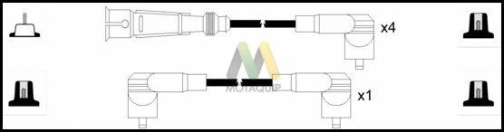Ignition Cable Kit (LDRL352)