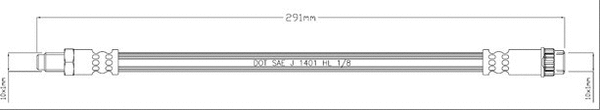 Brake Hose (VBH1240)