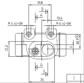 Wheel Brake Cylinder (VWC554)