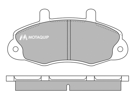 Brake Pad Set, disc brake (LVXL624)