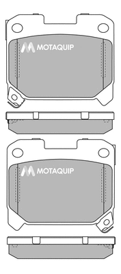 Brake Pad Set, disc brake (LVXL145)