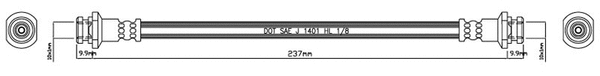 Brake Hose (VBH758)