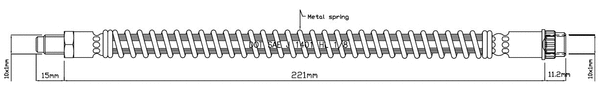 Brake Hose (VBH1135)