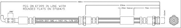 Brake Hose (VBJ454)