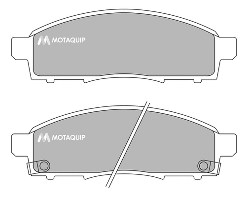 Brake Pad Set, disc brake (LVXL1695)
