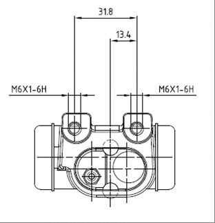 Wheel Brake Cylinder (VWC884)