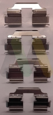 Accessory Kit, disc brake pad (LVMK1167)