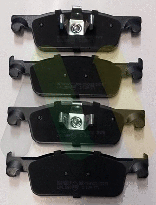 Brake Pad Set, disc brake (LVXL1889)