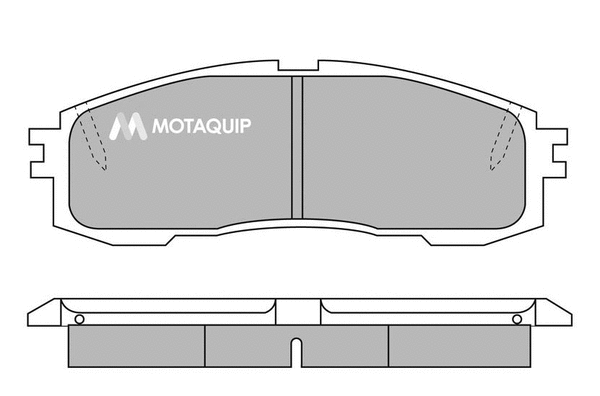 Brake Pad Set, disc brake (LVXL472)