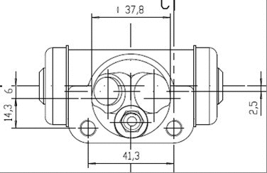 Wheel Brake Cylinder (VWC697)