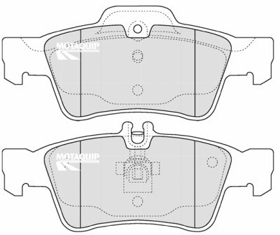 Brake Pad Set, disc brake (LVXL1213)