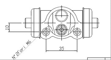 Wheel Brake Cylinder (VWC616)