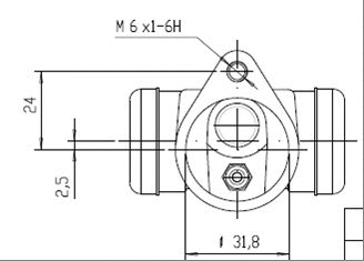 Wheel Brake Cylinder (VWC539)