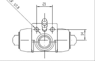 Wheel Brake Cylinder (VWC675)