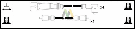 Ignition Cable Kit (LDRL1366)
