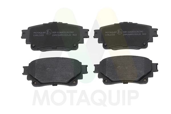 Brake Pad Set, disc brake (LVXL2103)