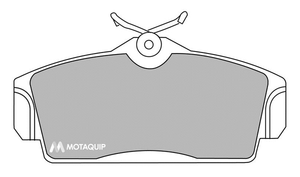 Brake Pad Set, disc brake (LVXL339)
