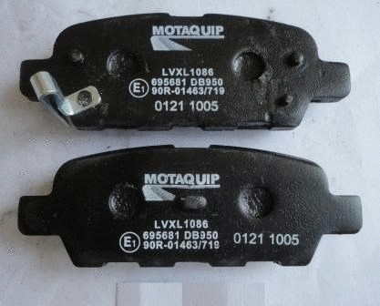 Brake Pad Set, disc brake (LVXL1086)