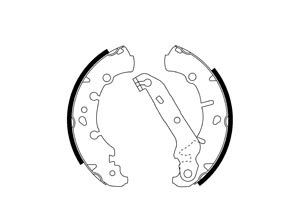 Brake Shoe Set (VBS664)