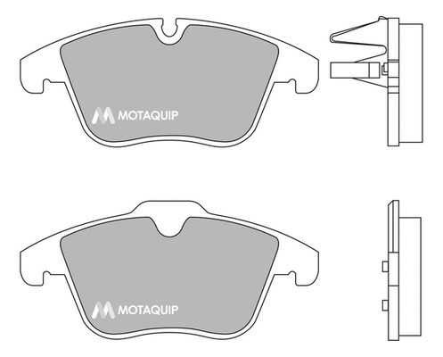Brake Pad Set, disc brake (LVXL1682)