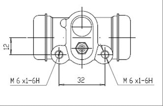 Wheel Brake Cylinder (VWC764)