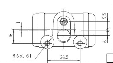 Wheel Brake Cylinder (VWC445)