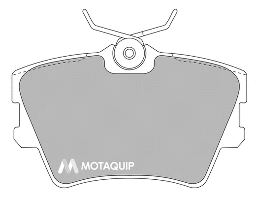 Brake Pad Set, disc brake (LVXL470)