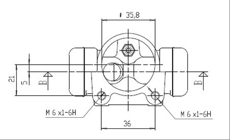 Wheel Brake Cylinder (VWC678)
