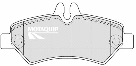 Brake Pad Set, disc brake (LVXL1312)