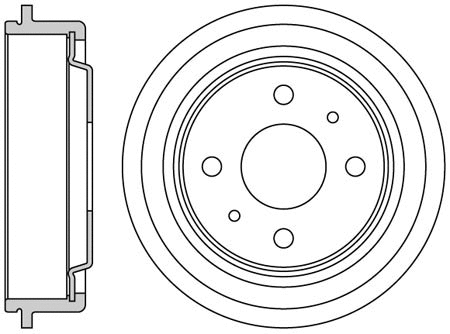 Brake Drum (VBD604)