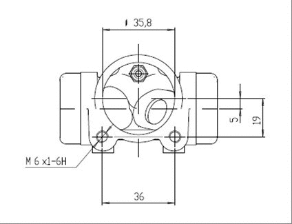 Wheel Brake Cylinder (VWC274)