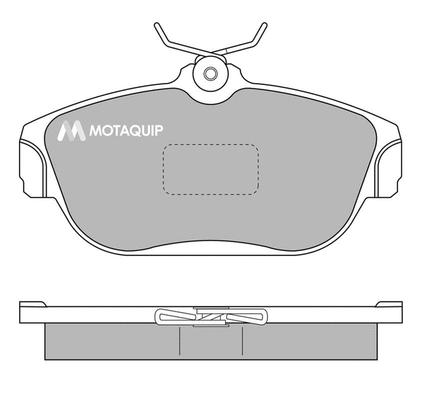 Brake Pad Set, disc brake (LVXL618)