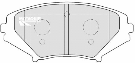 Brake Pad Set, disc brake (LVXL1211)