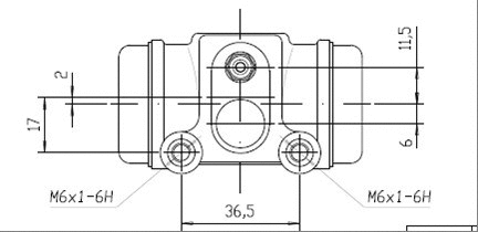 Wheel Brake Cylinder (VWC631)