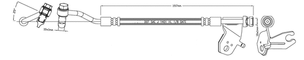 Brake Hose (LVBH1479)