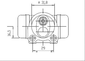Wheel Brake Cylinder (VWC480)