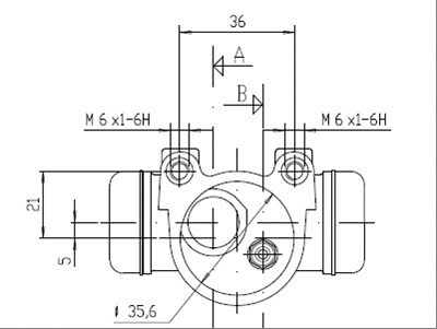 Wheel Brake Cylinder (VWC425)