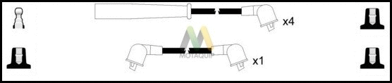 Ignition Cable Kit (LDRL1618)