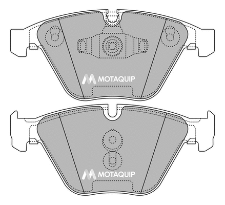 Brake Pad Set, disc brake (LVXL1411)