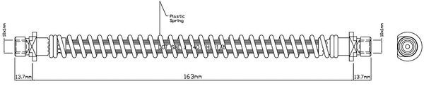 Brake Hose (VBH1045)