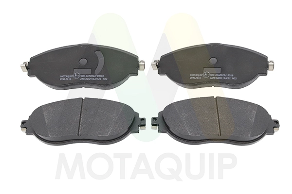 Brake Pad Set, disc brake (LVXL2116)