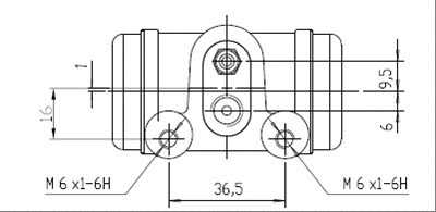 Wheel Brake Cylinder (VWC446)
