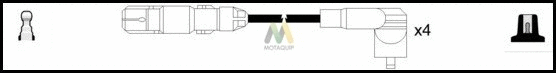 Ignition Cable Kit (LDRL804)