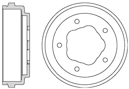 Brake Drum (VBD675)