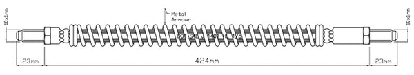Brake Hose (VBH403)